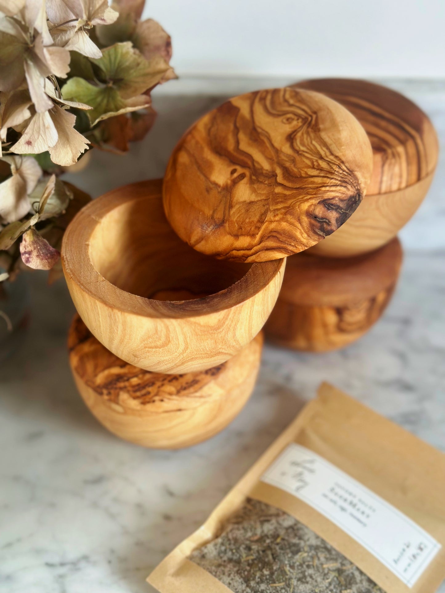 Olive Wood Salt Cellar