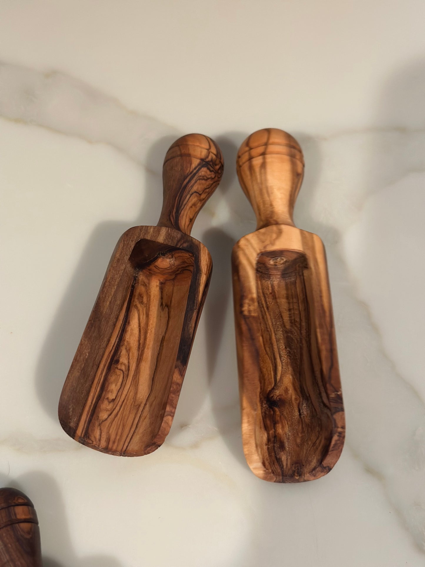 Olive Wood Scoops
