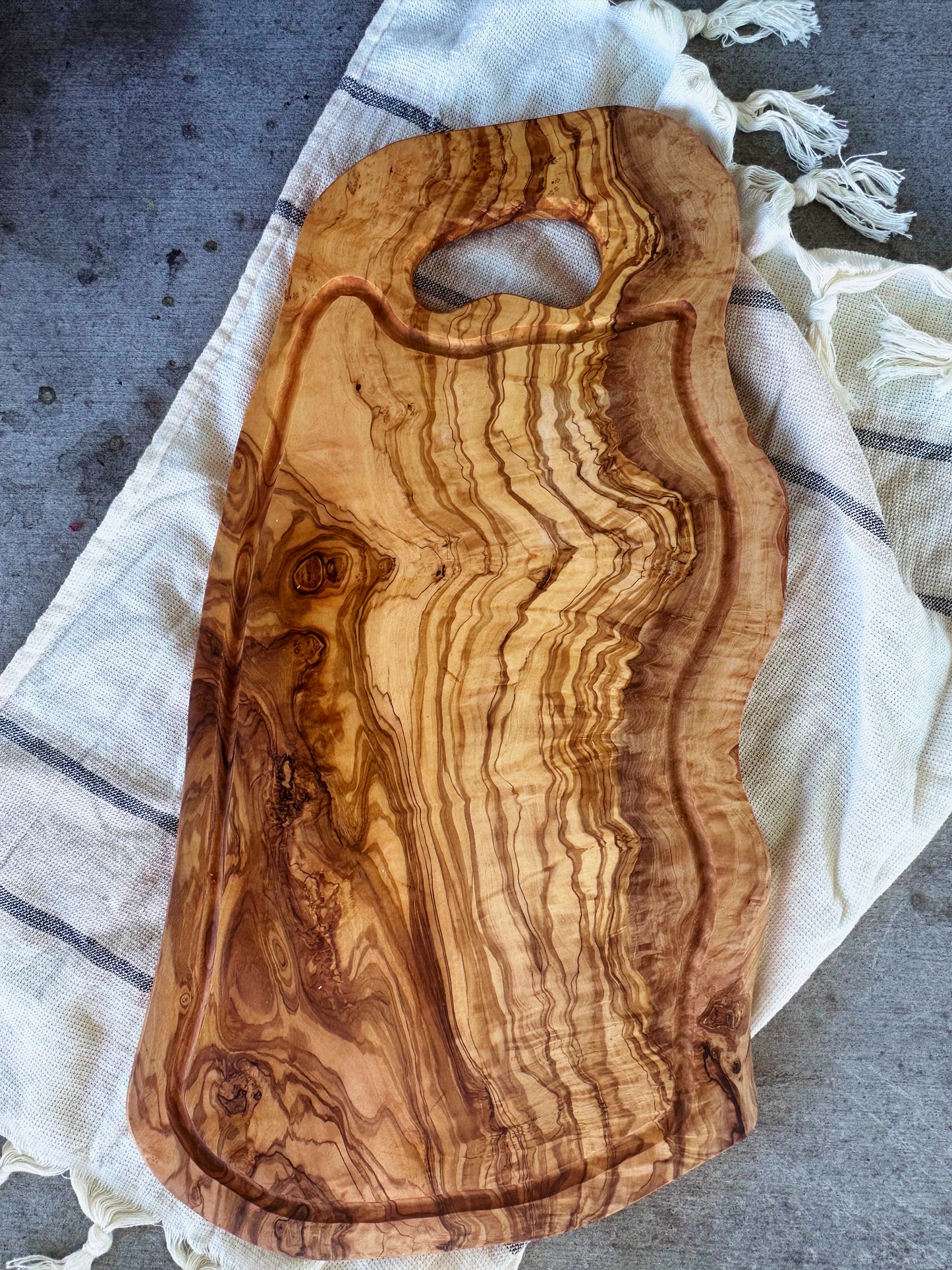 Olive Wood Carving Board -FOUR sizes