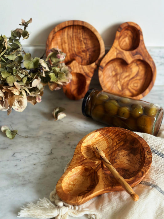 Olive Wood Olive Dish