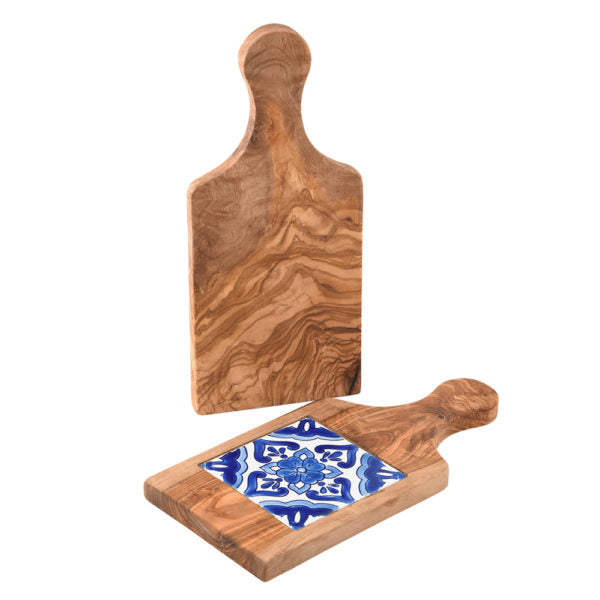 Olive Wood x Italian Tile Board (two styles)