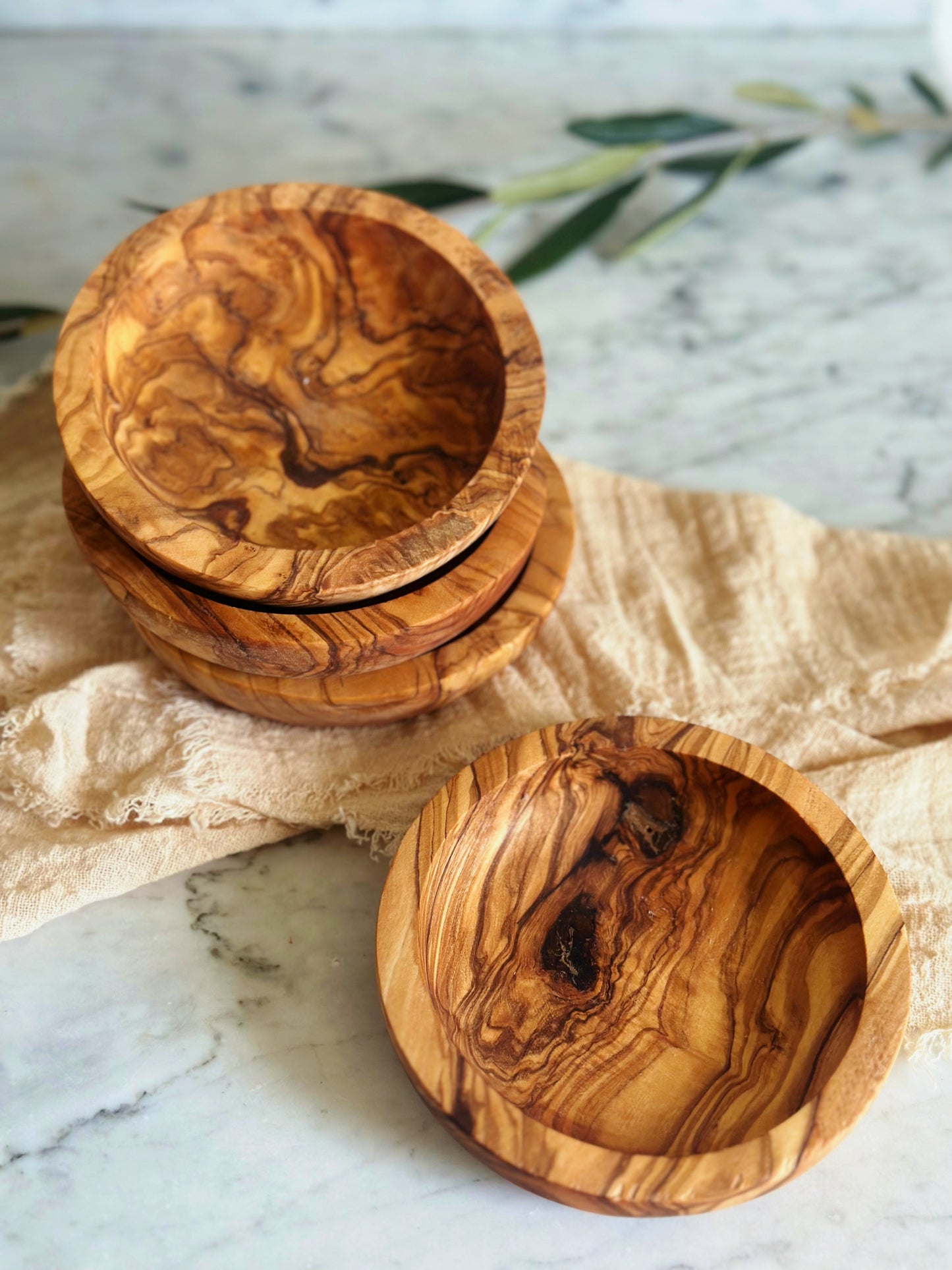 Olive Wood Dipping Bowl