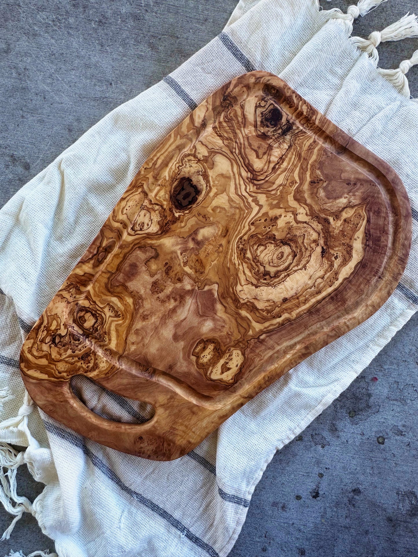 Olive Wood Carving Board -FOUR sizes