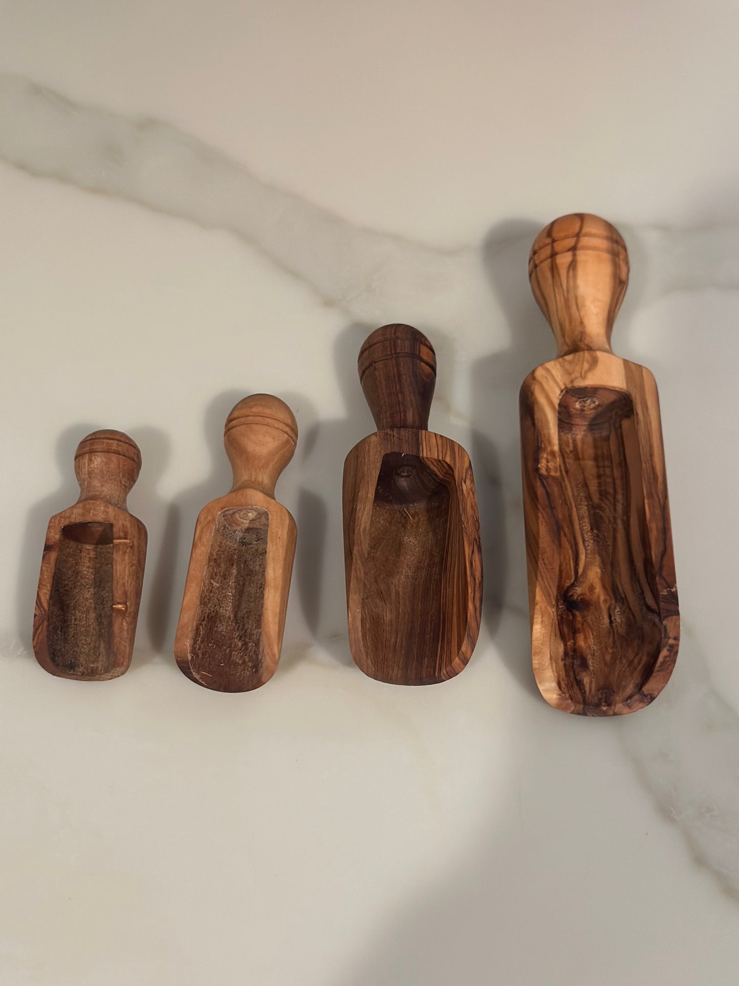 Olive Wood Scoops
