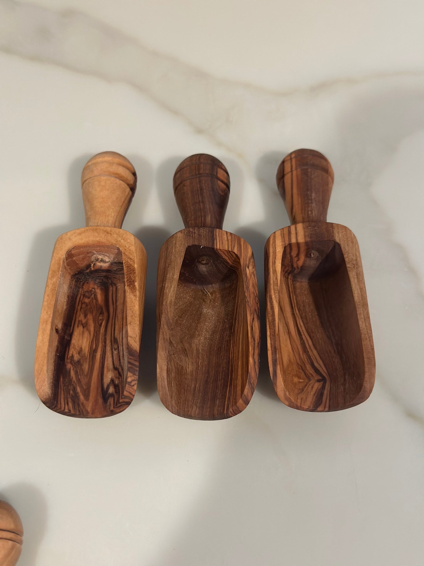 Olive Wood Scoops