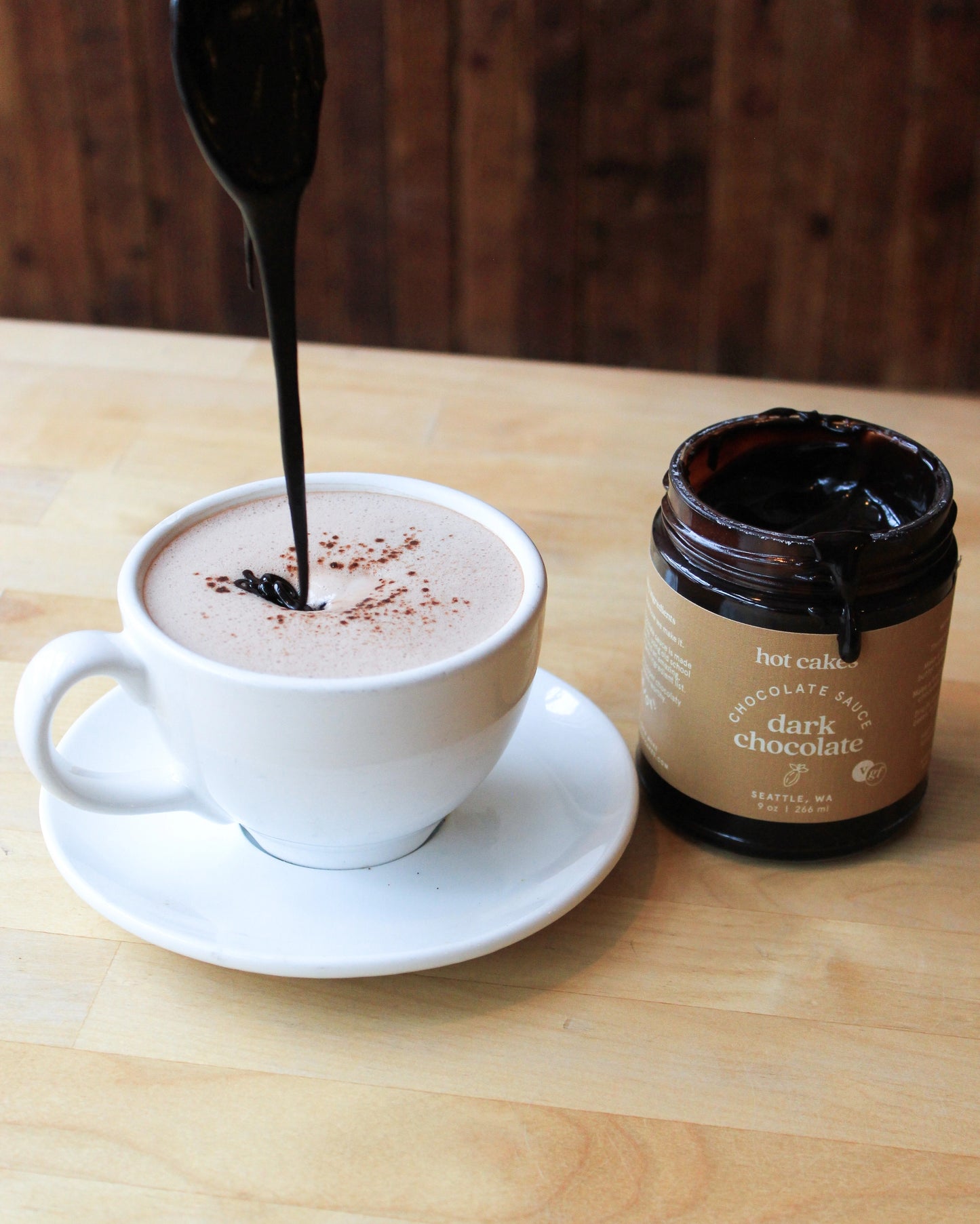 Dark Chocolate Sauce (GF +V)