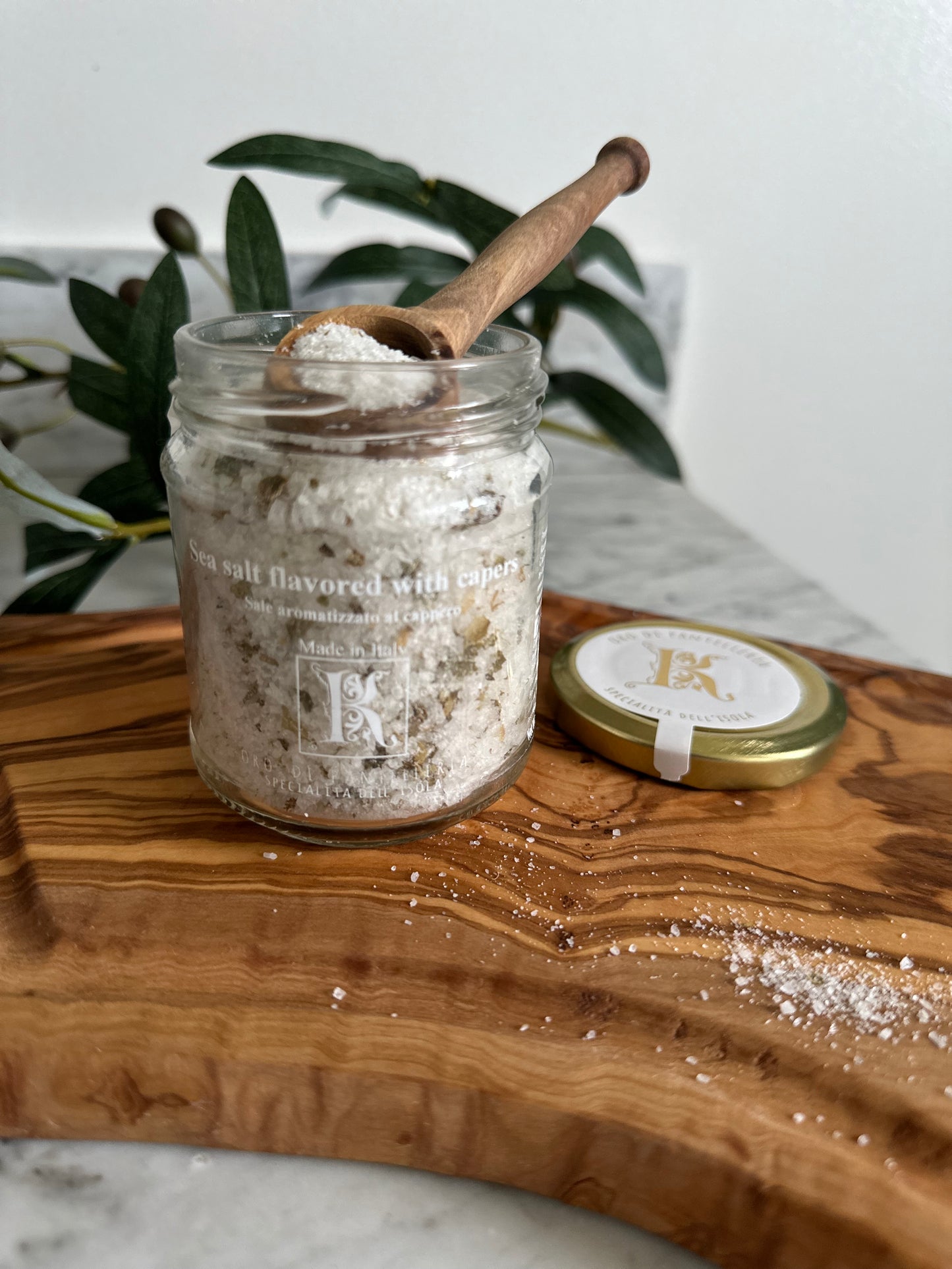 Kazzen Sea Salt w/Capers (from Italy)