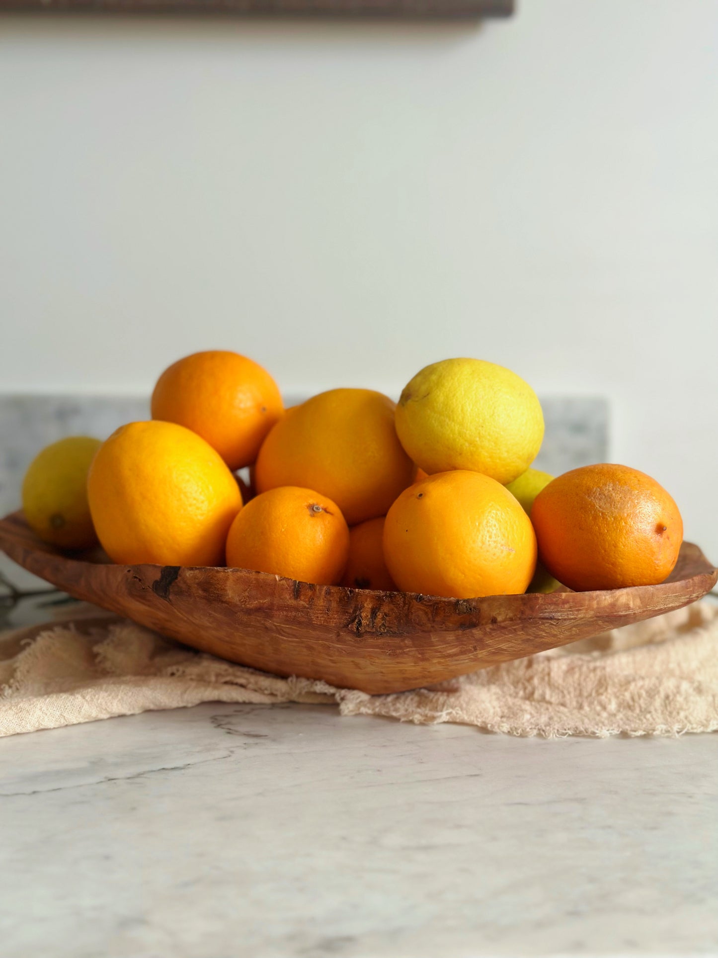 Olive Wood Root Salad Bowl