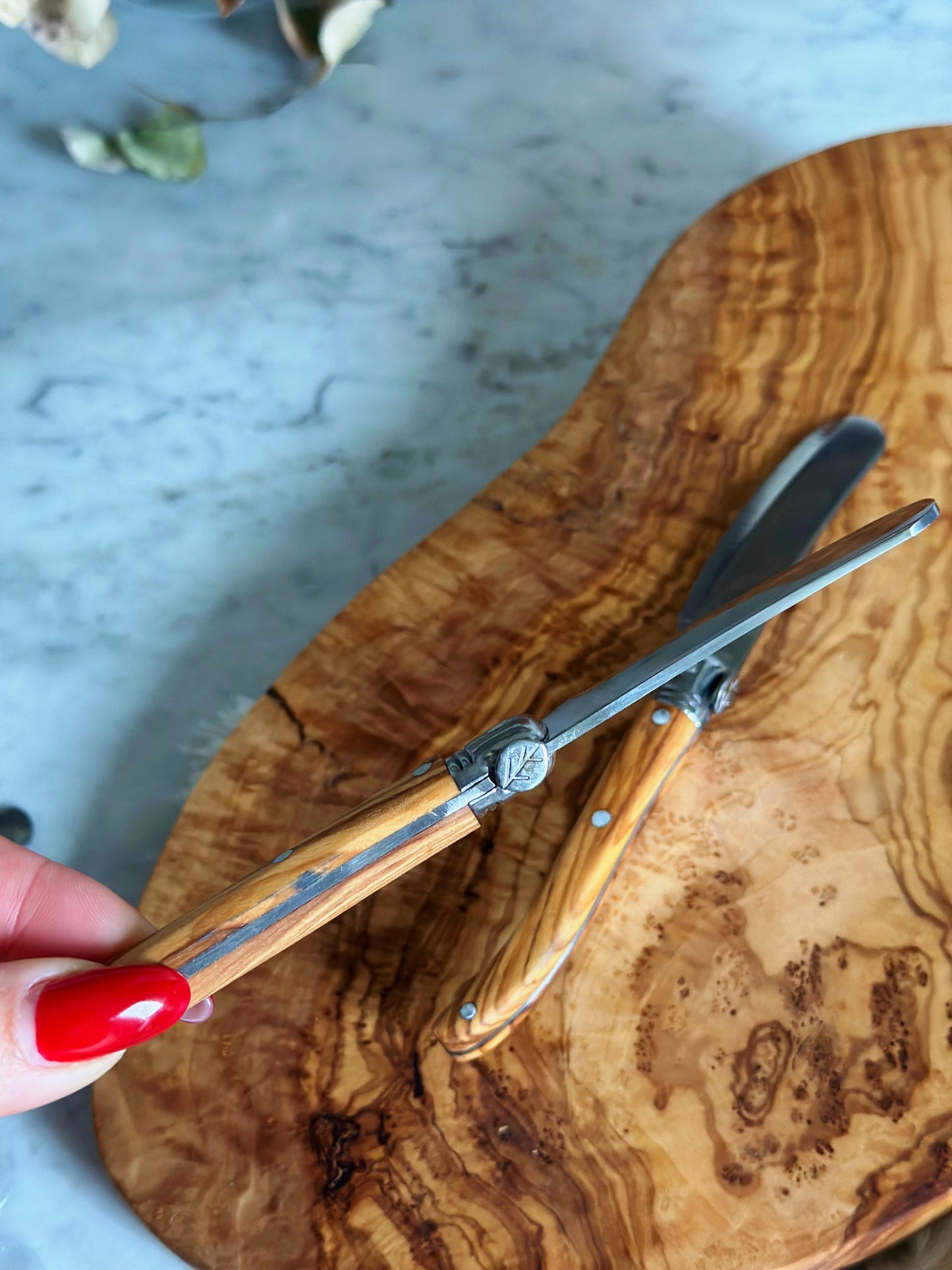 Olive Wood Butter Knife - BACK IN STOCK