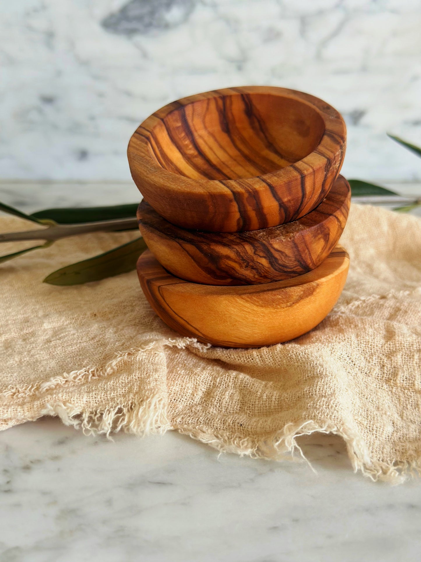 Olive Wood Pinch Pot