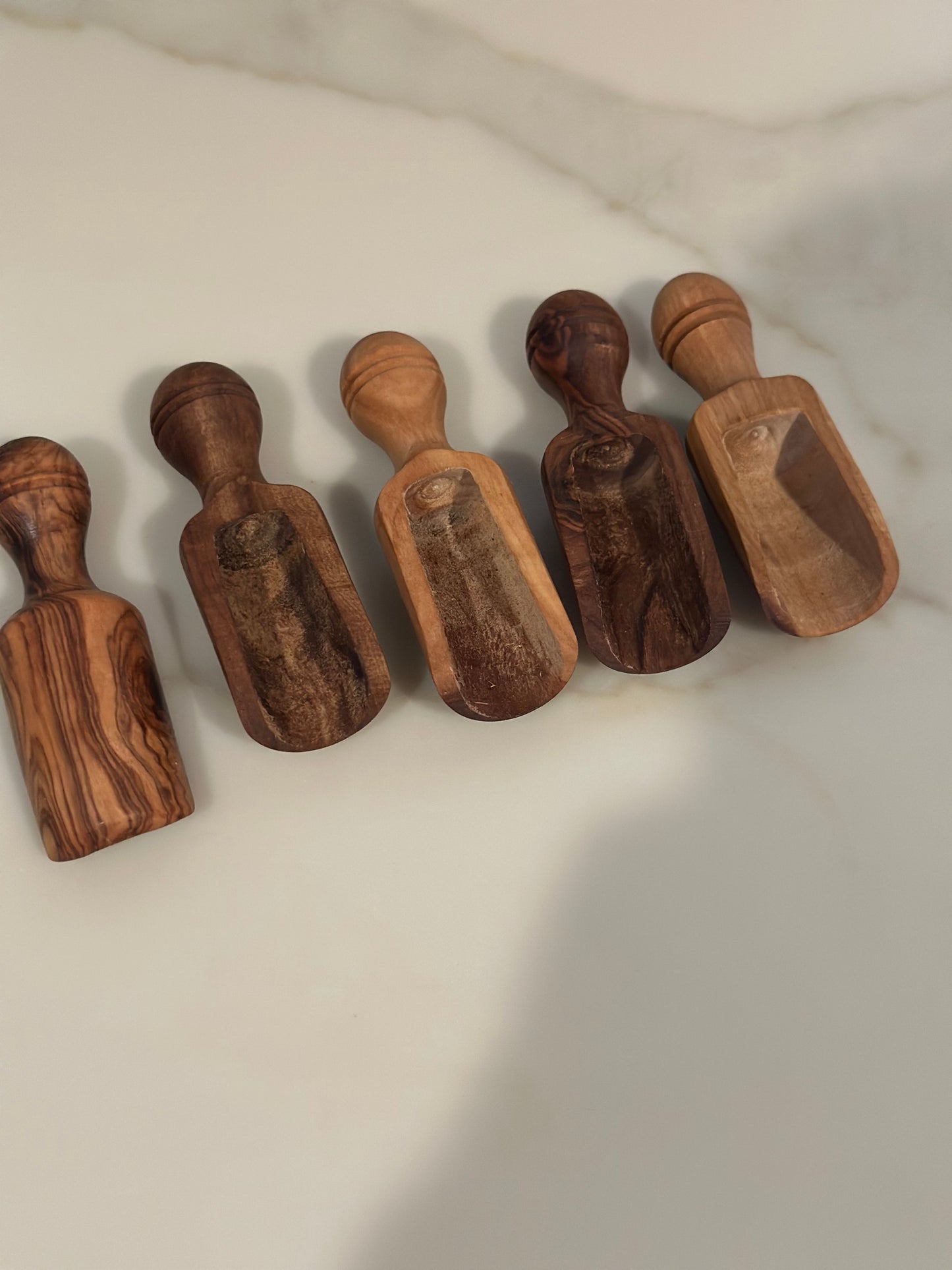 Olive Wood Scoops