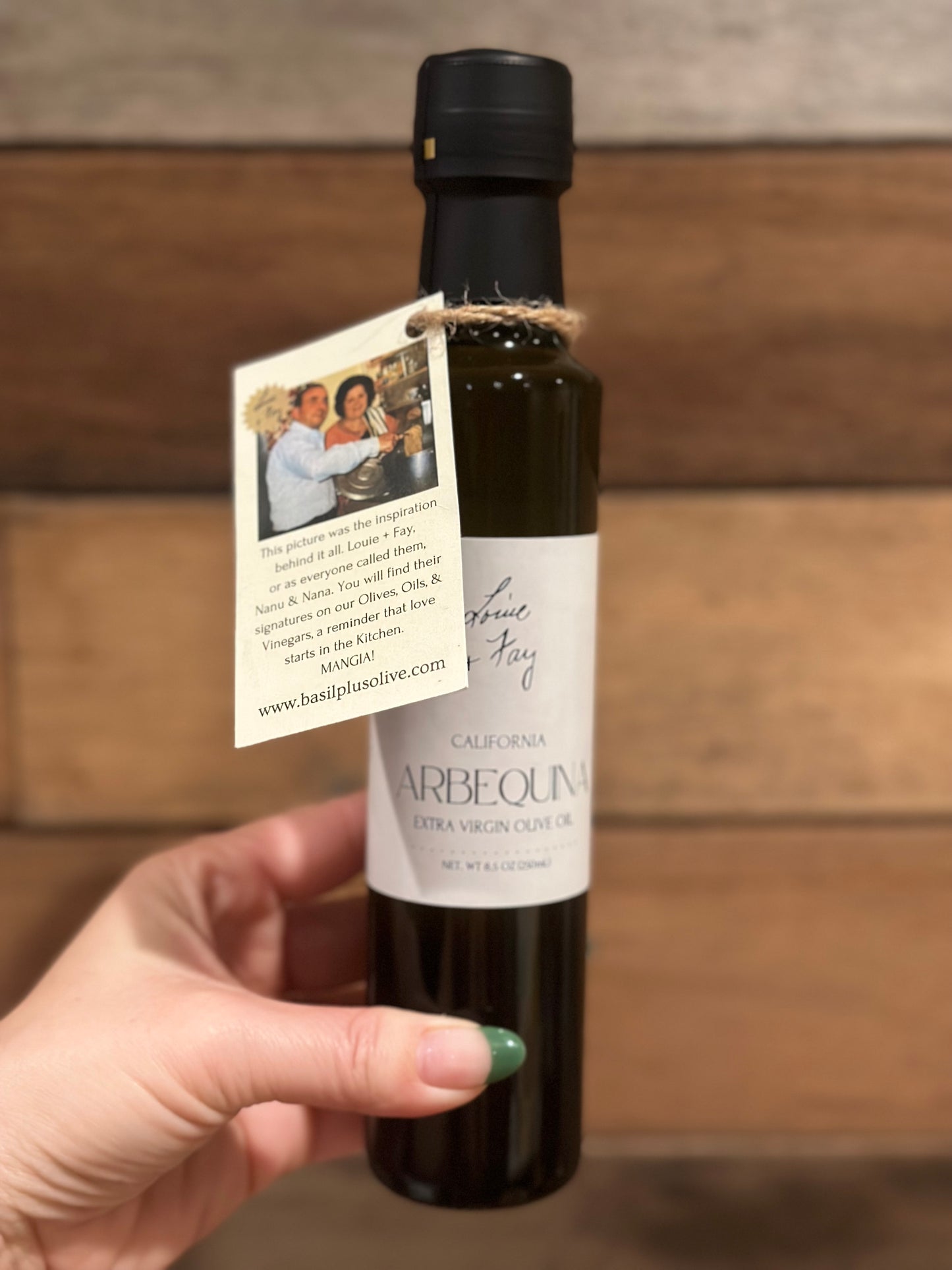 Arbequina Extra Virgin Olive Oil