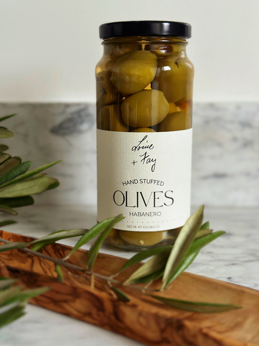 Habanero Stuffed Olives