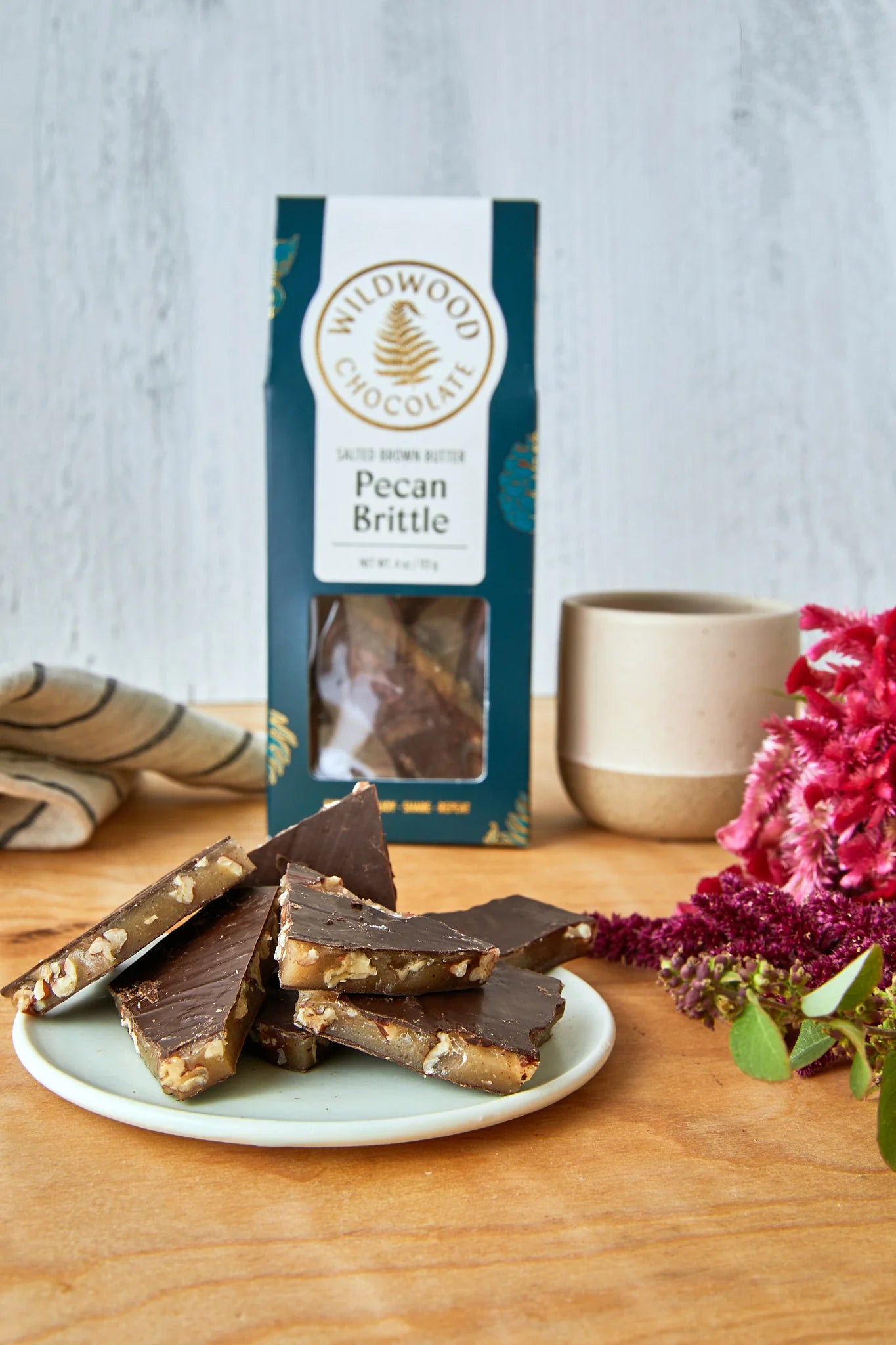 Salted Brown Butter Pecan Brittle