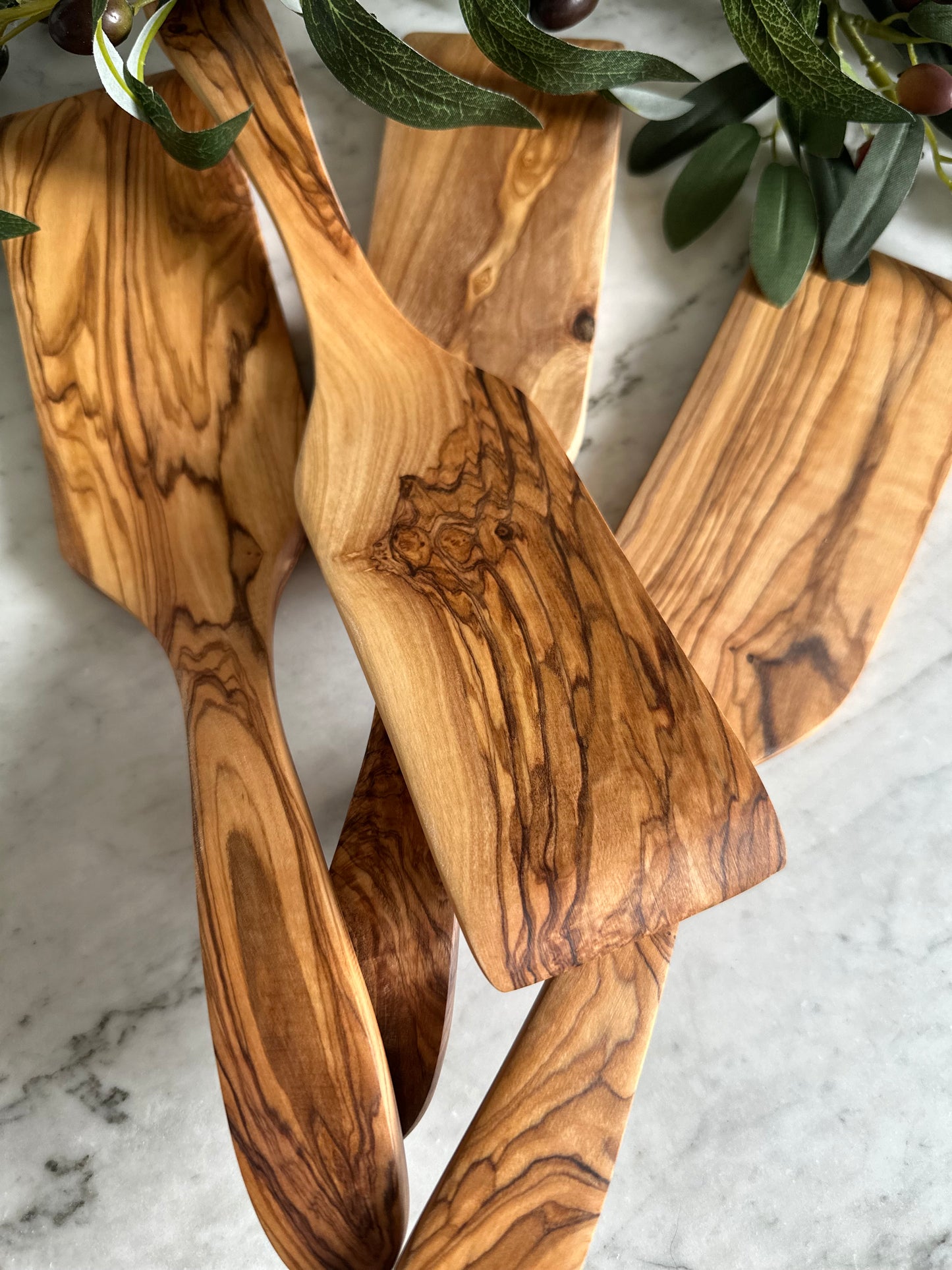Olive Wood Pie/Flipper Spatula