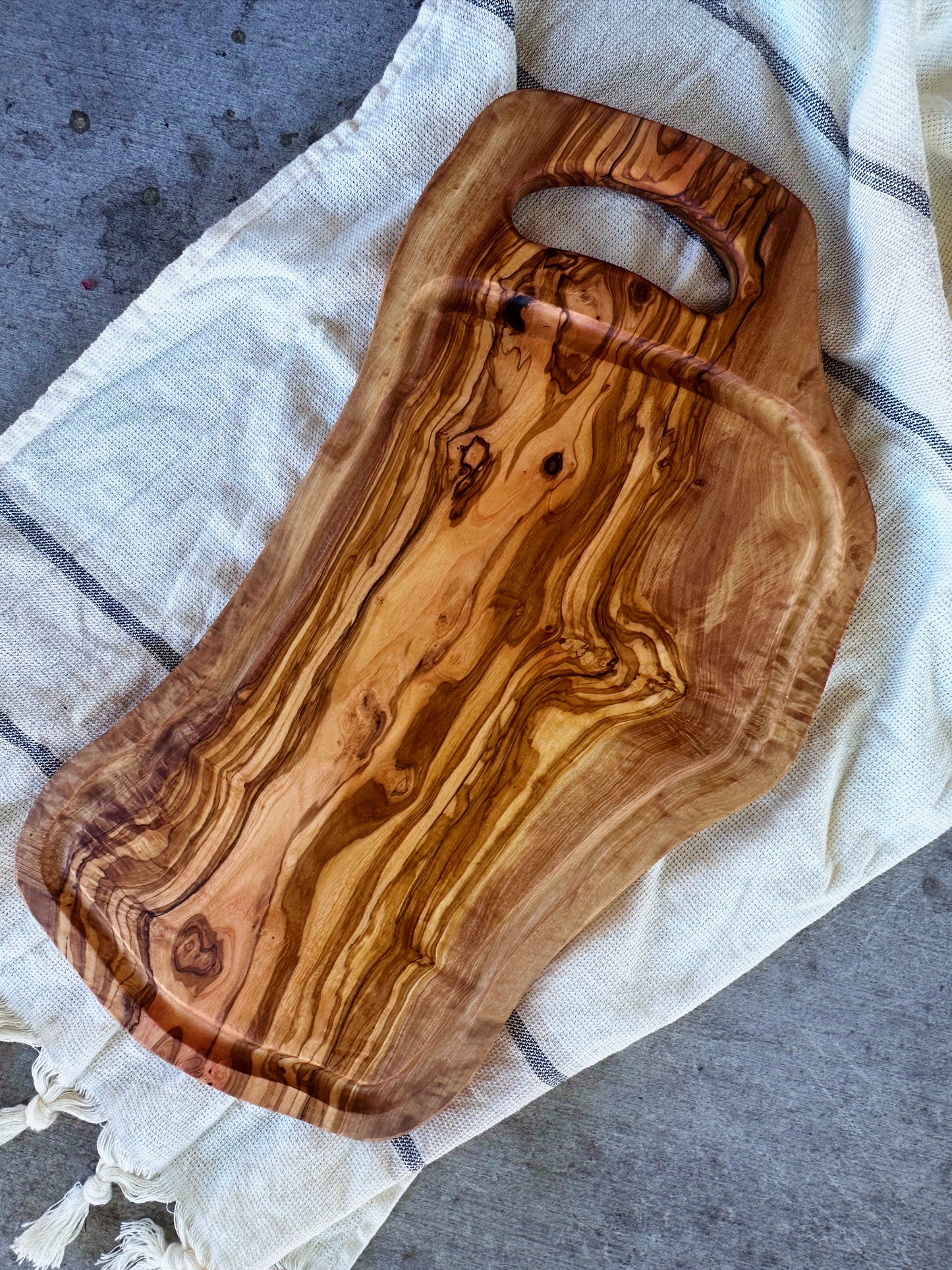 Olive Wood Carving Board -FOUR sizes