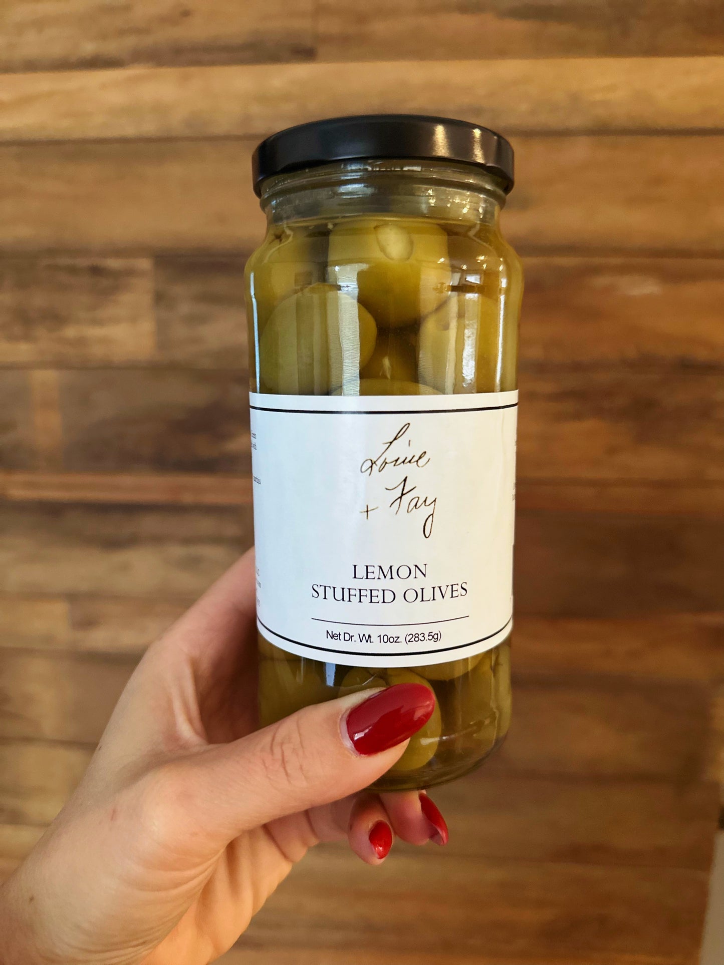 Lemon Stuffed Olives