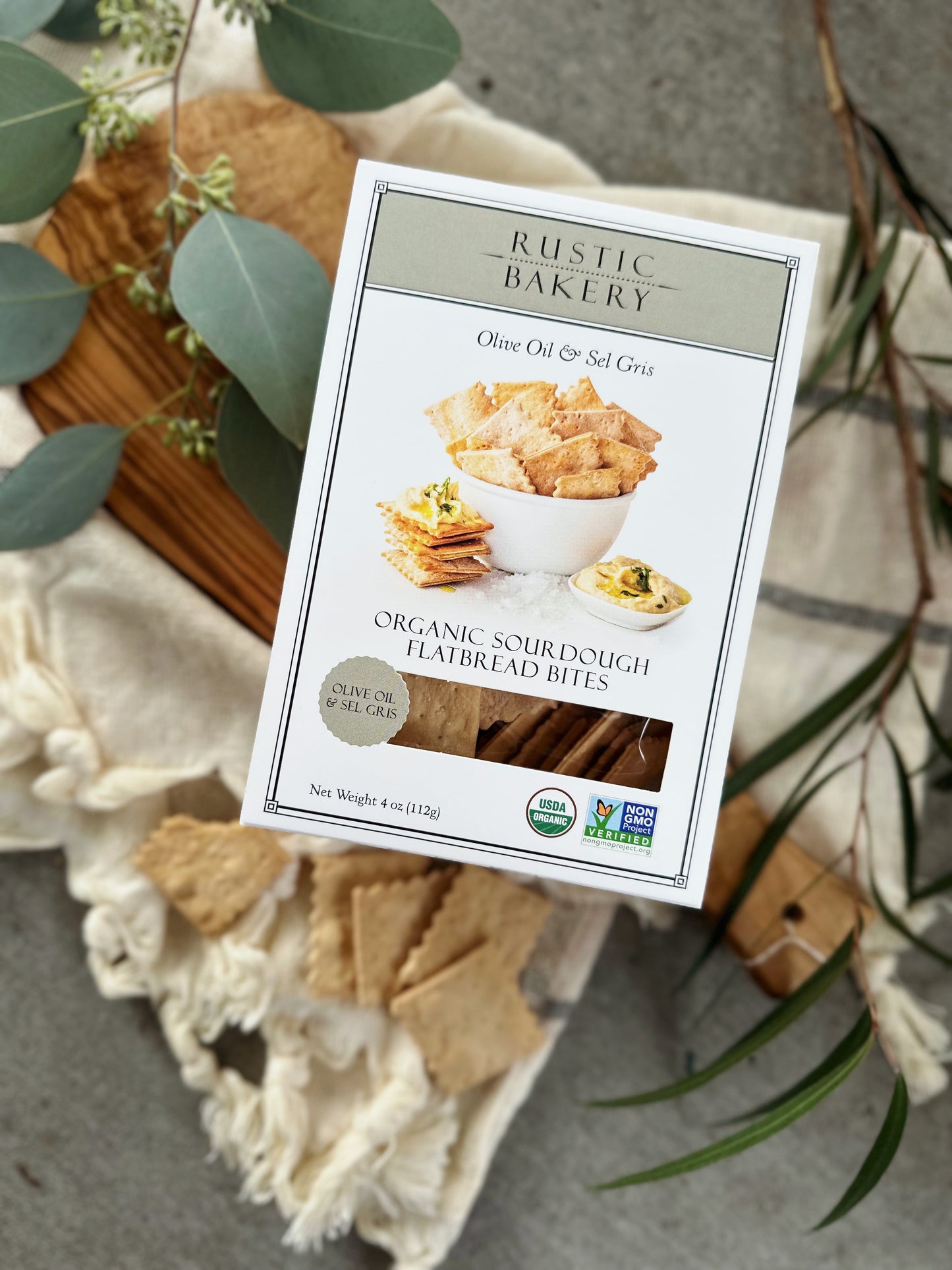 Sourdough Olive Oil & Sel Gris Bites