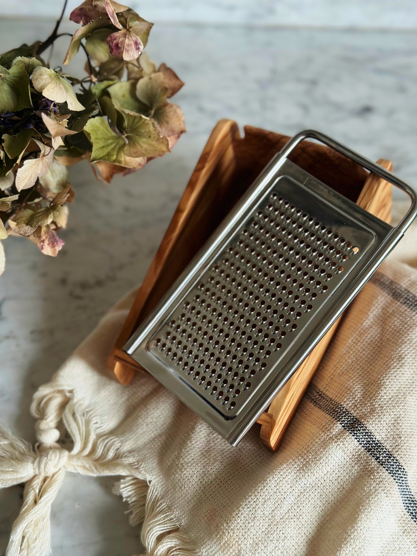 Olive Wood Cheese Grater - BACK in STOCK