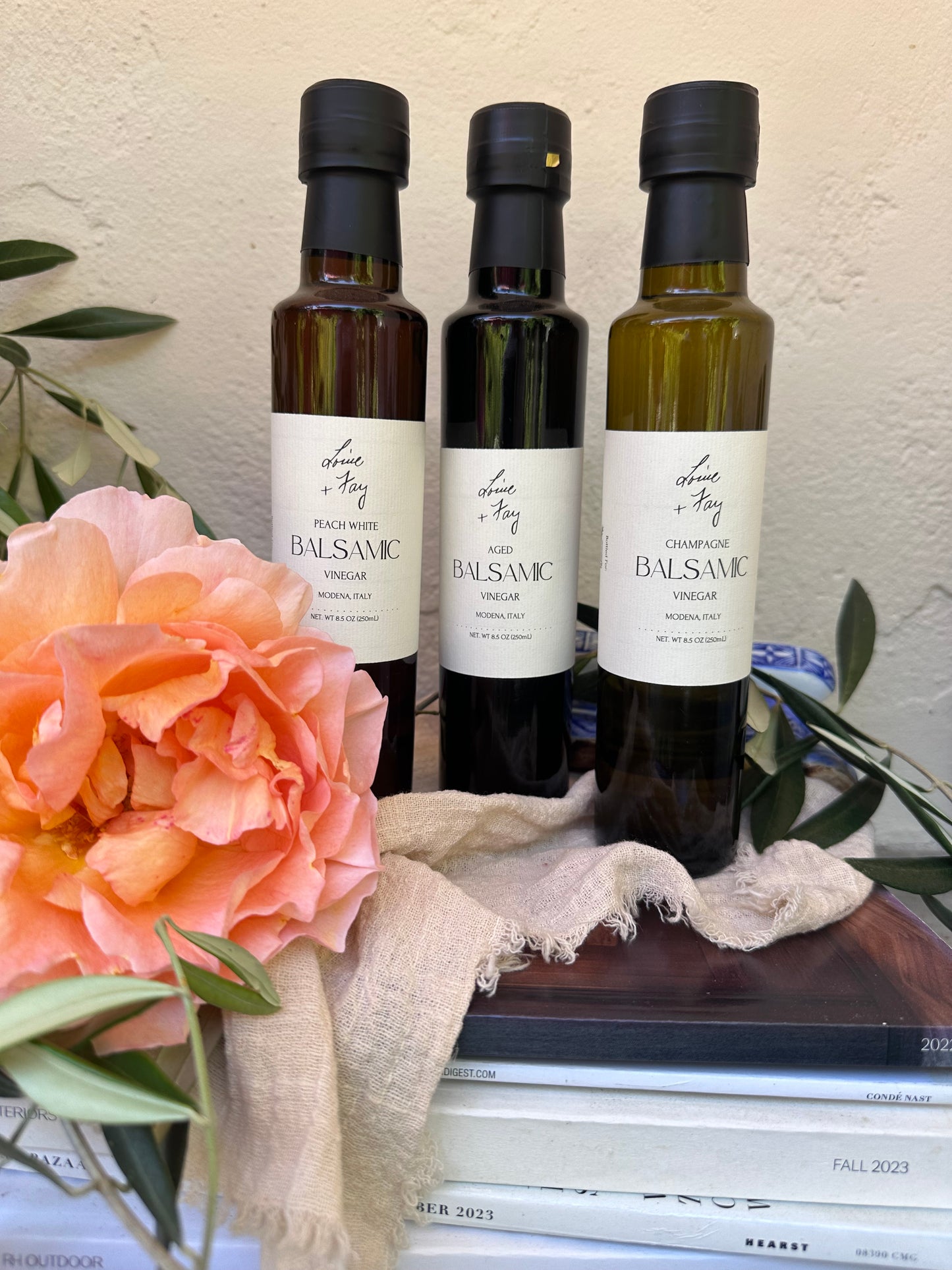 Peach White Balsamic Vinegar