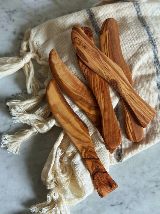 Olive Wood Spreader