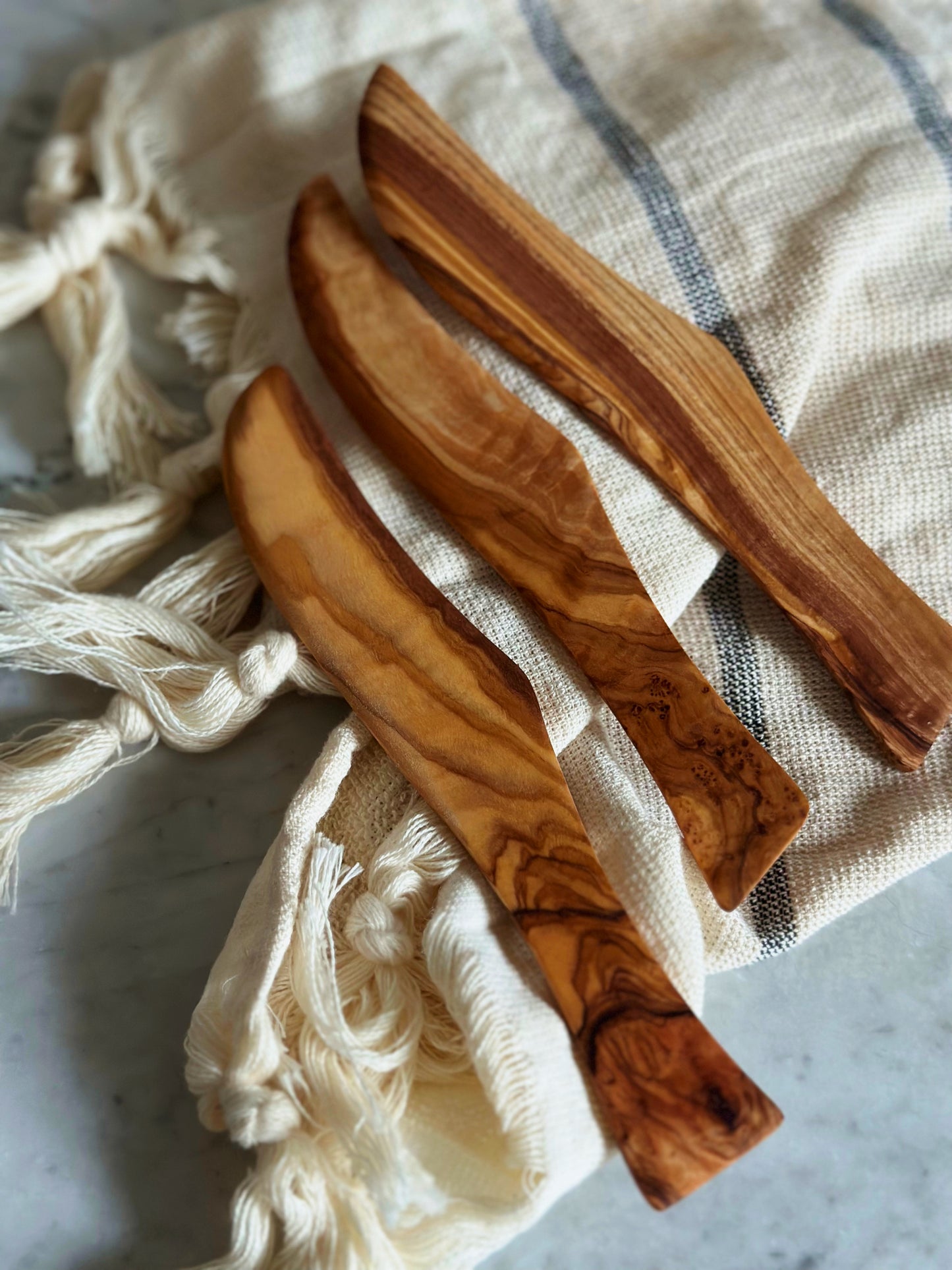 Olive Wood Spreader