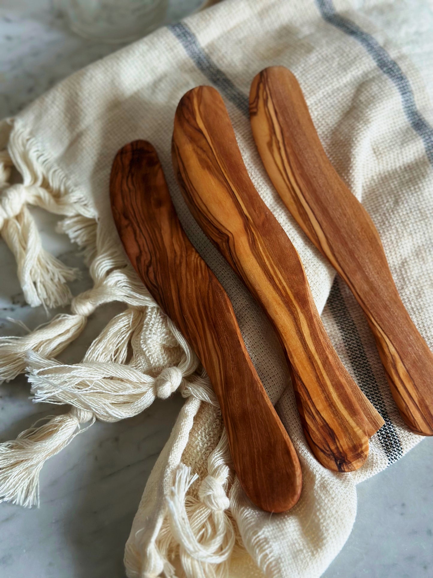 Olive Wood Spreader