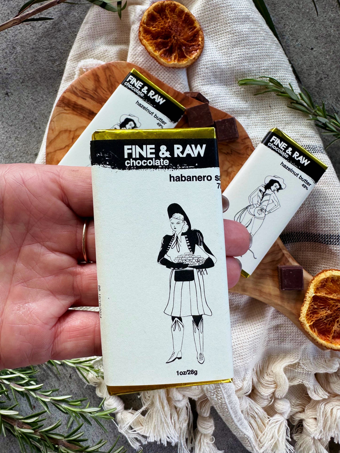 Cowgirl Chocolate Bar Trio