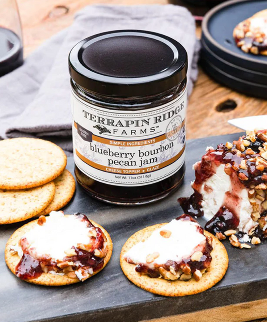 Blueberry Bourbon Pecan Jam- 4 oz (charcuterie size)