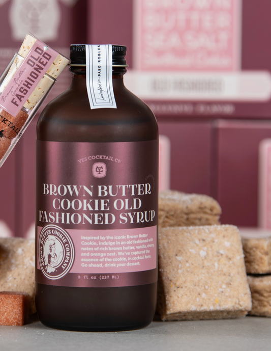 Brown Butter Cookie Old Fashioned Syrup