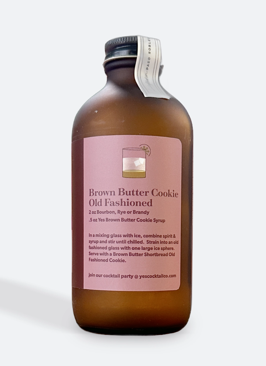 Brown Butter Cookie Old Fashioned Syrup