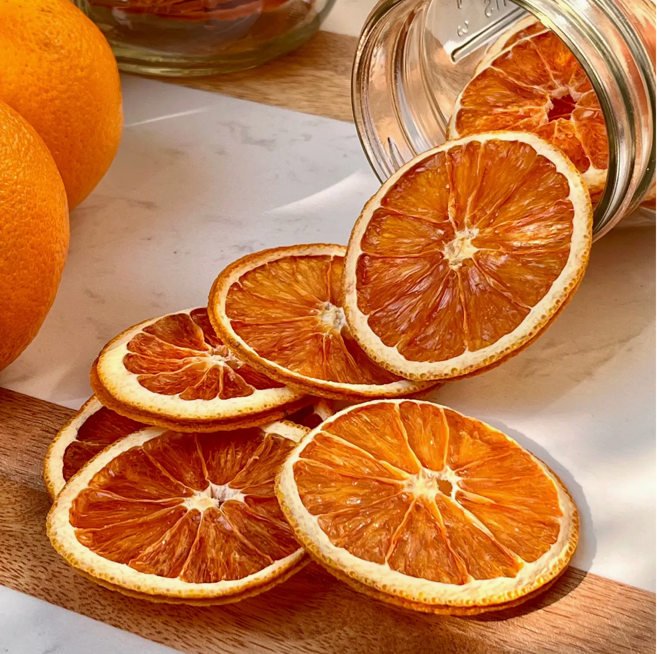 Dehydrated Fruit Garnishes
