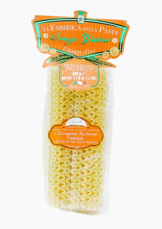 Gluten Free Lasagnone Rusticone By La Fabbrica Della Pasta (from Italy)