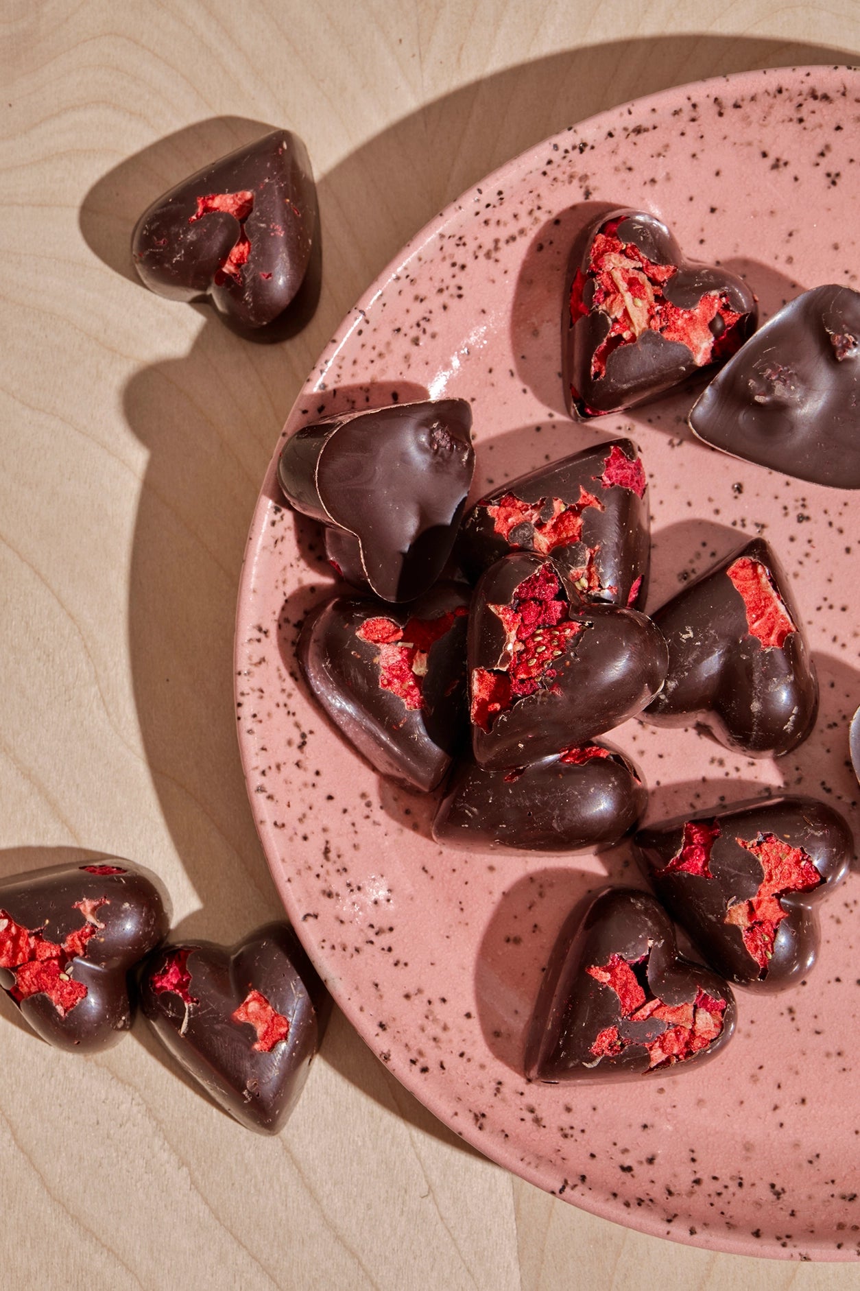 Berry Berry Heart Chocolate Box
