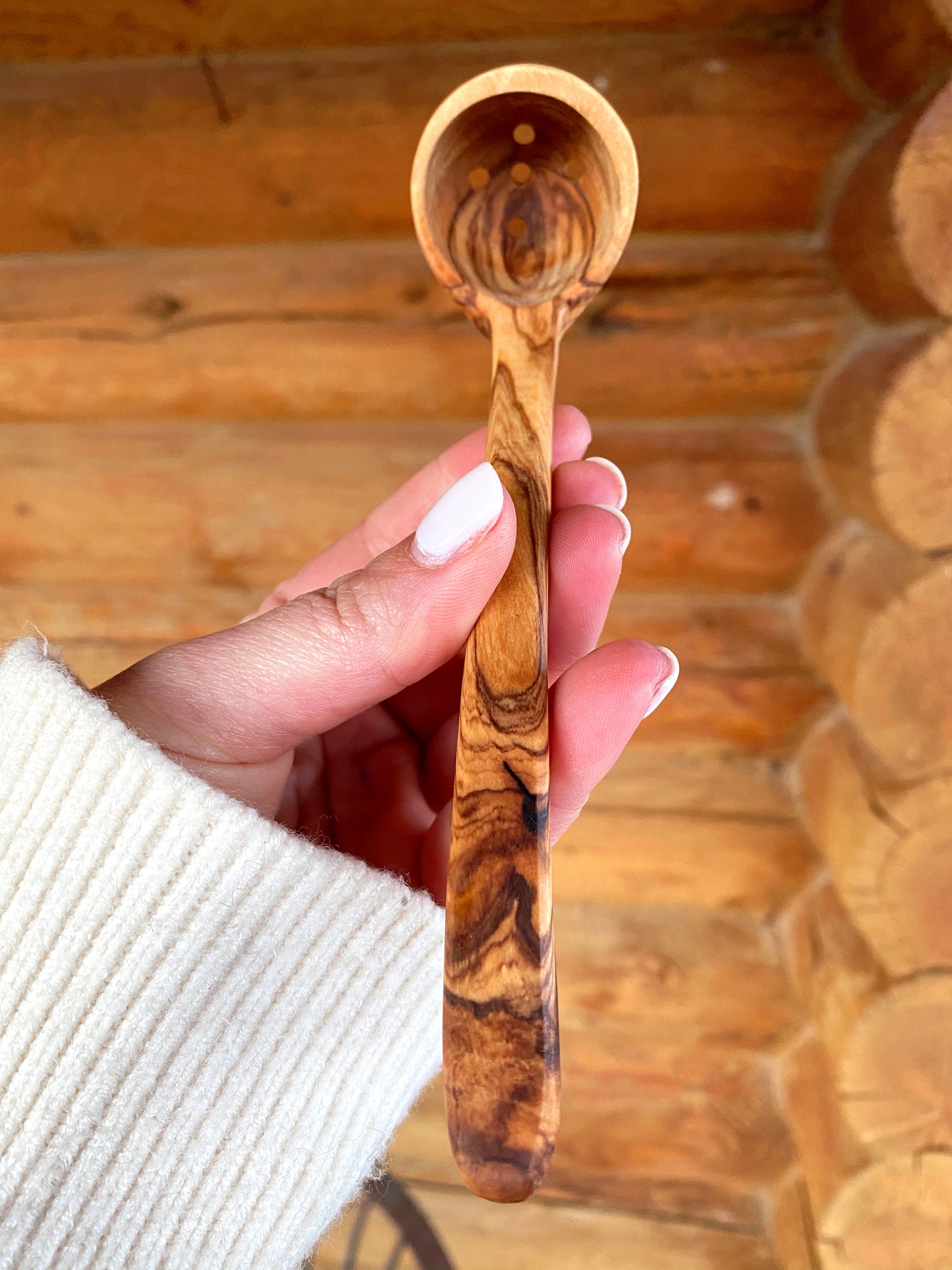 Olive Wood Pickle//Olive Spoon