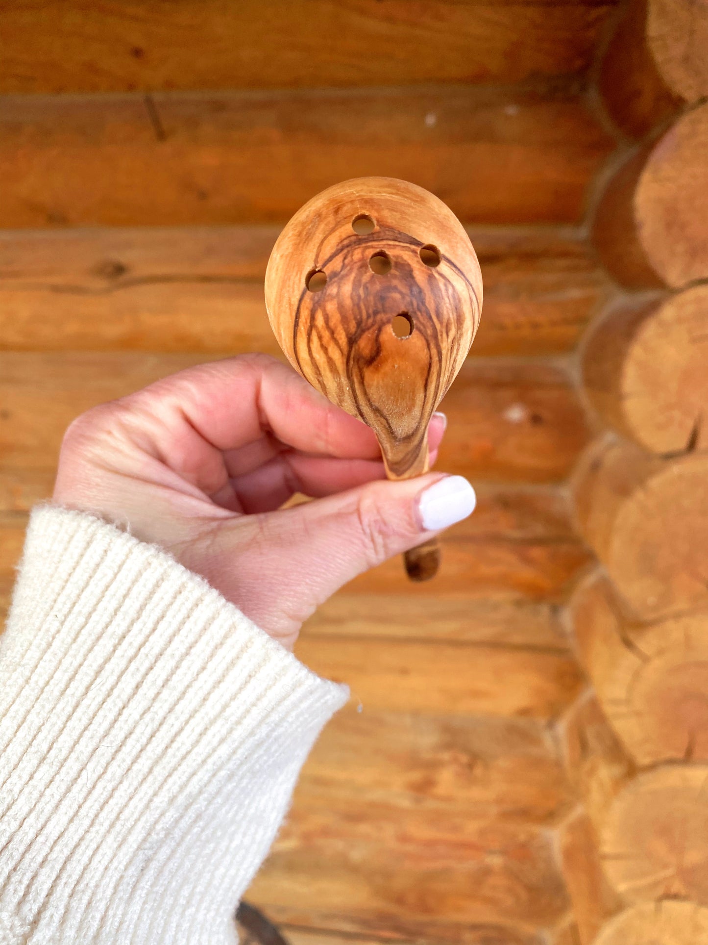 Olive Wood Pickle//Olive Spoon