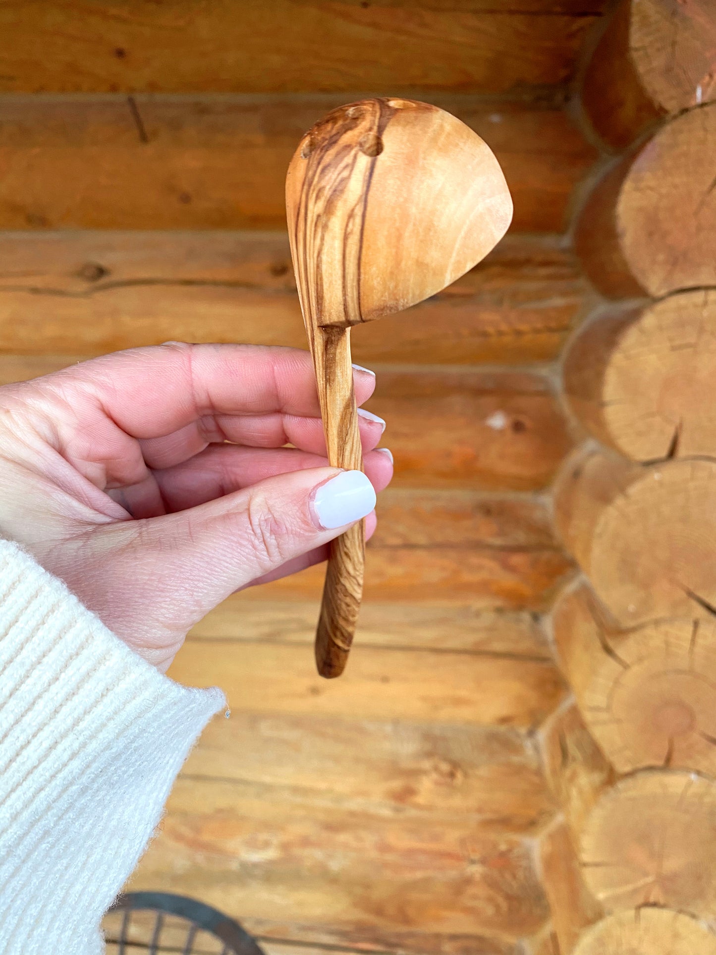 Olive Wood Pickle//Olive Spoon