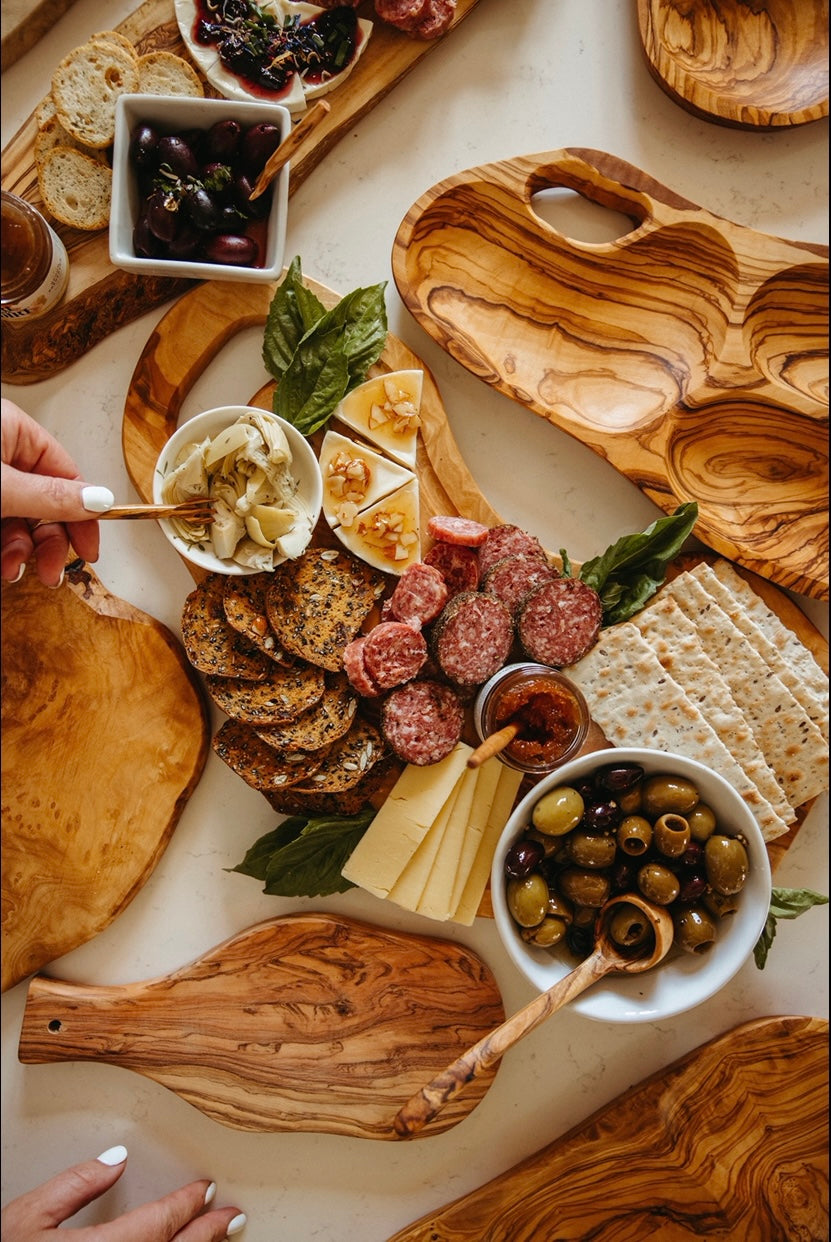 Olive Wood Carving Board -FOUR sizes - BACK IN STOCK