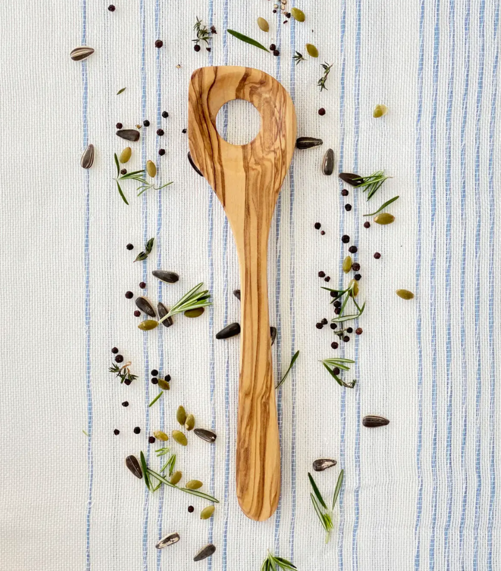 Olive Wood Open Spoon