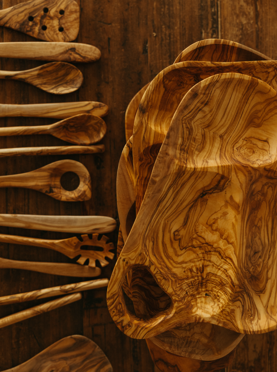 Olive Wood Section Trays//3 sizes options -  - BACK IN STOCK