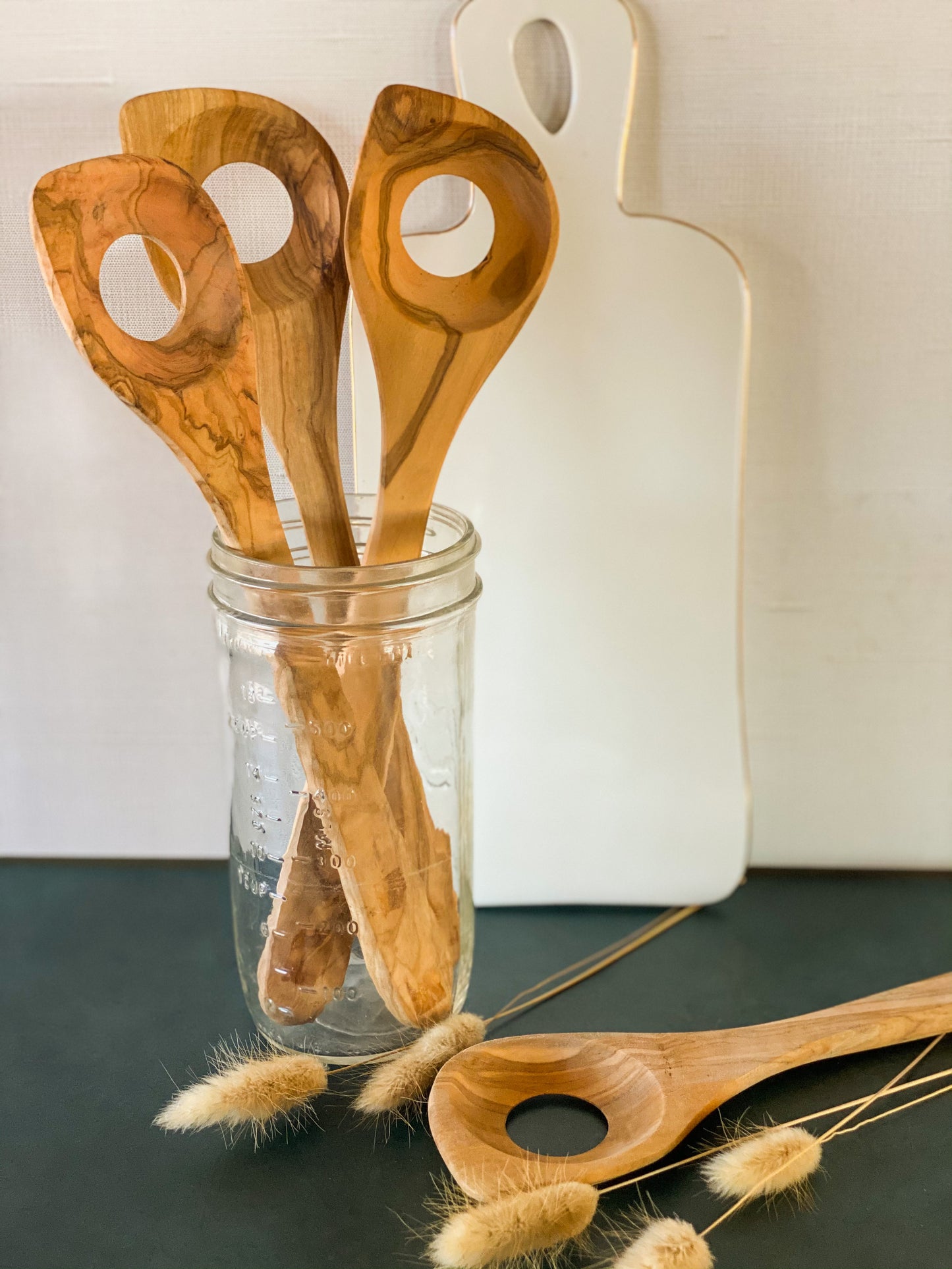 Olive Wood Open Spoon