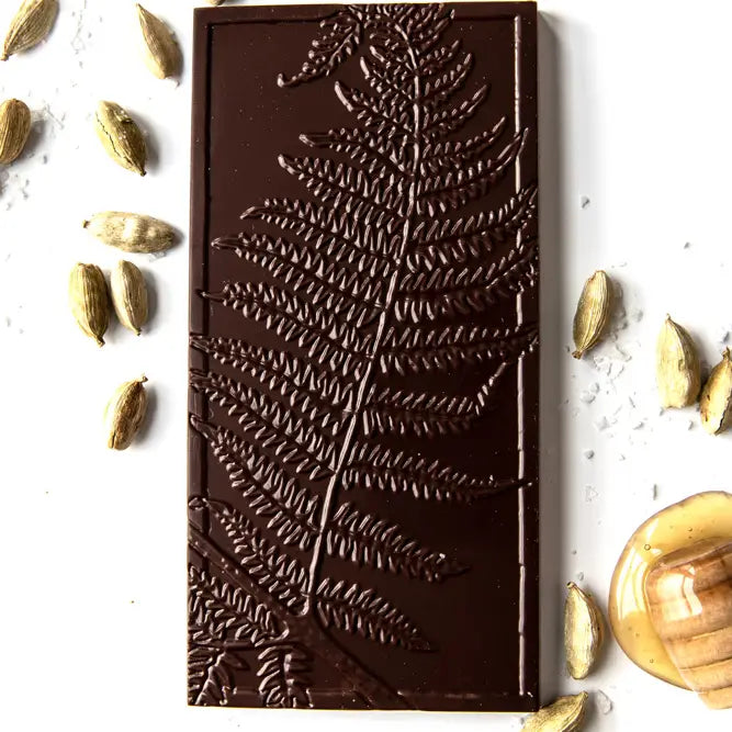 Cardamom Honey Caramel Chocolate Bar (Good Food Award Winner)