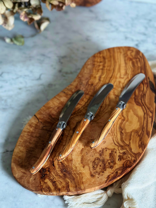 Olive Wood Butter Knife  - BACK IN STOCK
