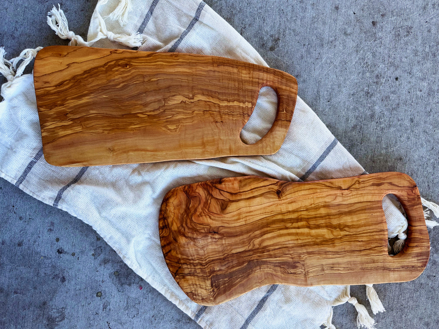 Olive Wood Carving Board -FOUR sizes