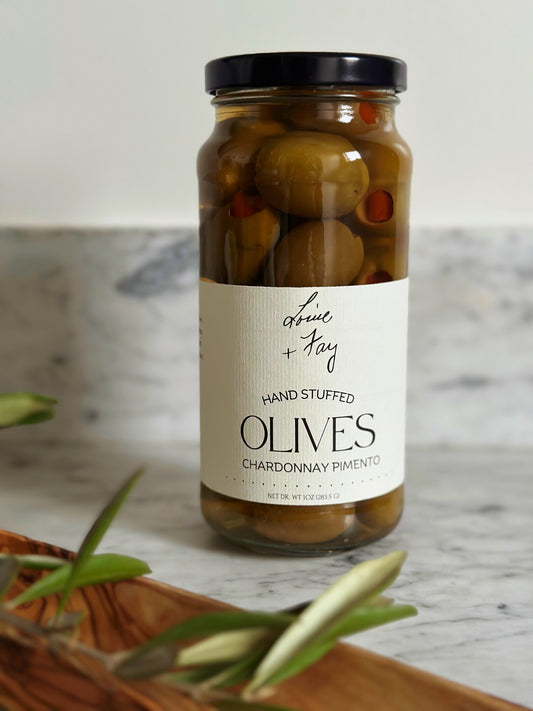 Chardonnay Pimento Stuffed Olives