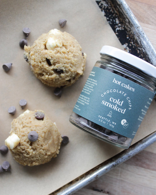 Cold Smoked Chocolate Chips (V + GF)