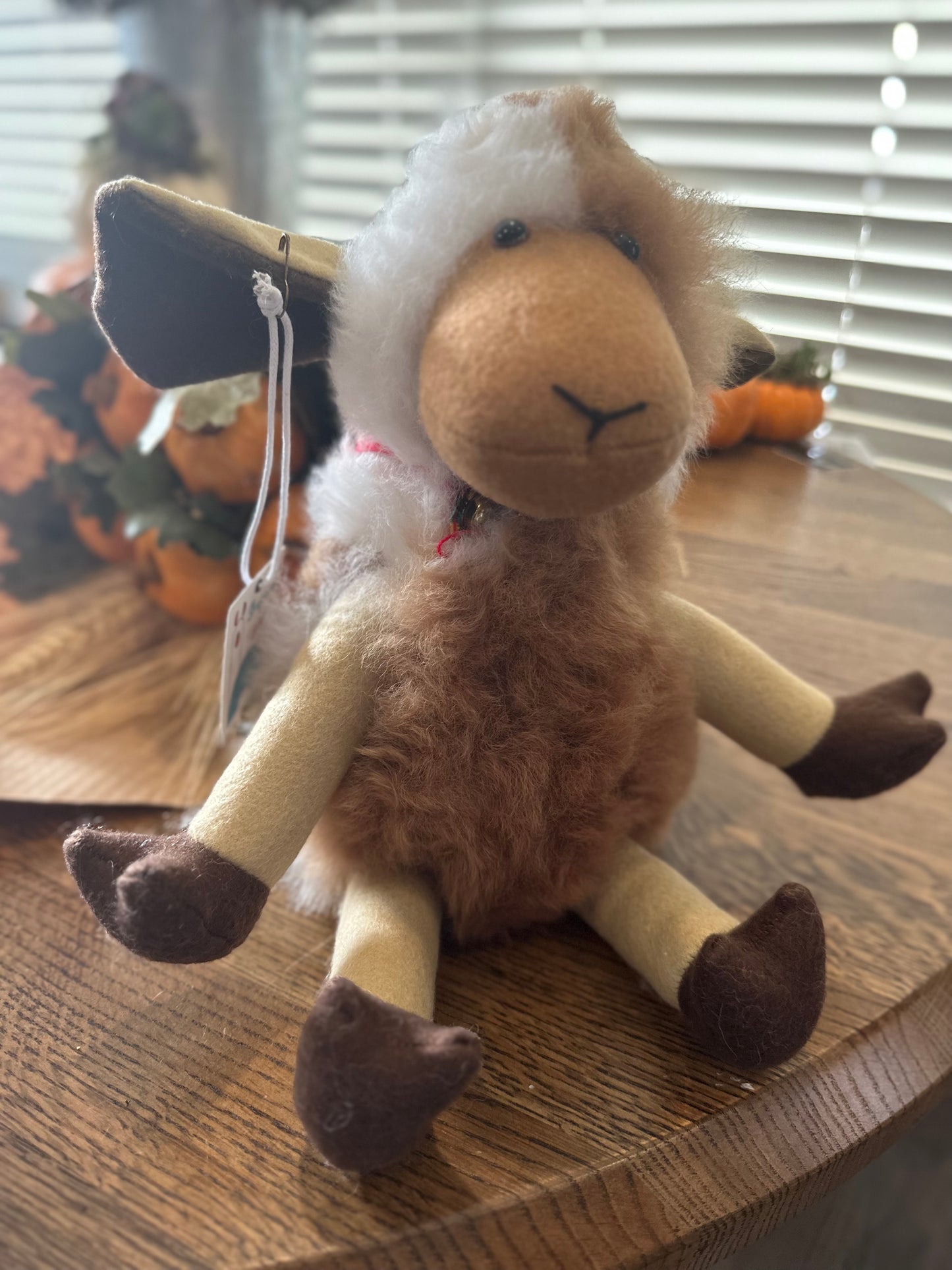 Sheep - Alpaca Fiber Stuffed Animal