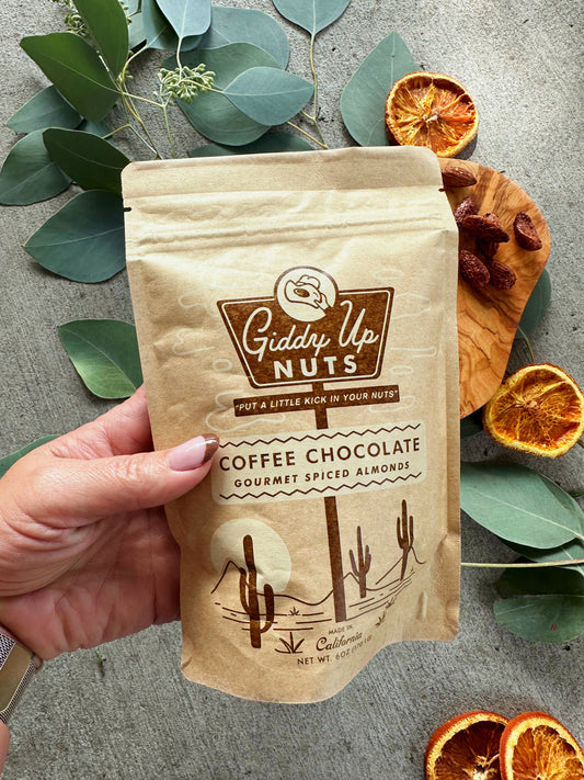 Chocolate + Coffee Almonds 6oz