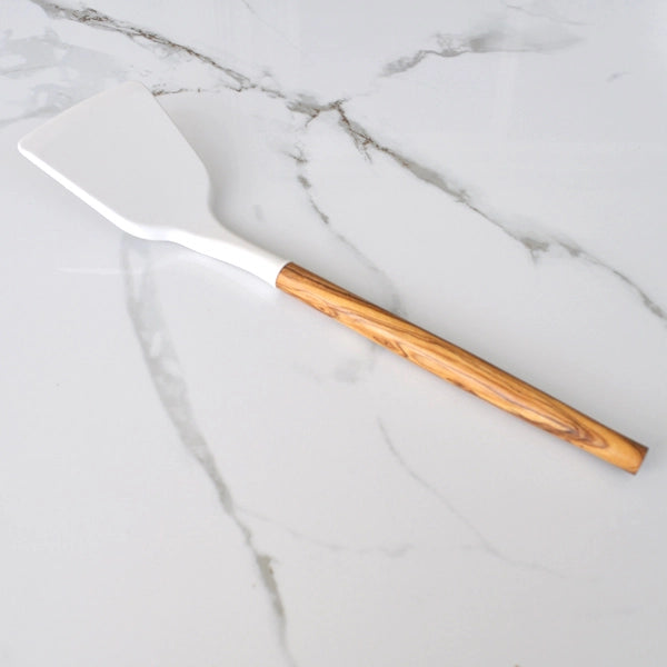 Olive Wood x Silicone Spatulas - 2 styles