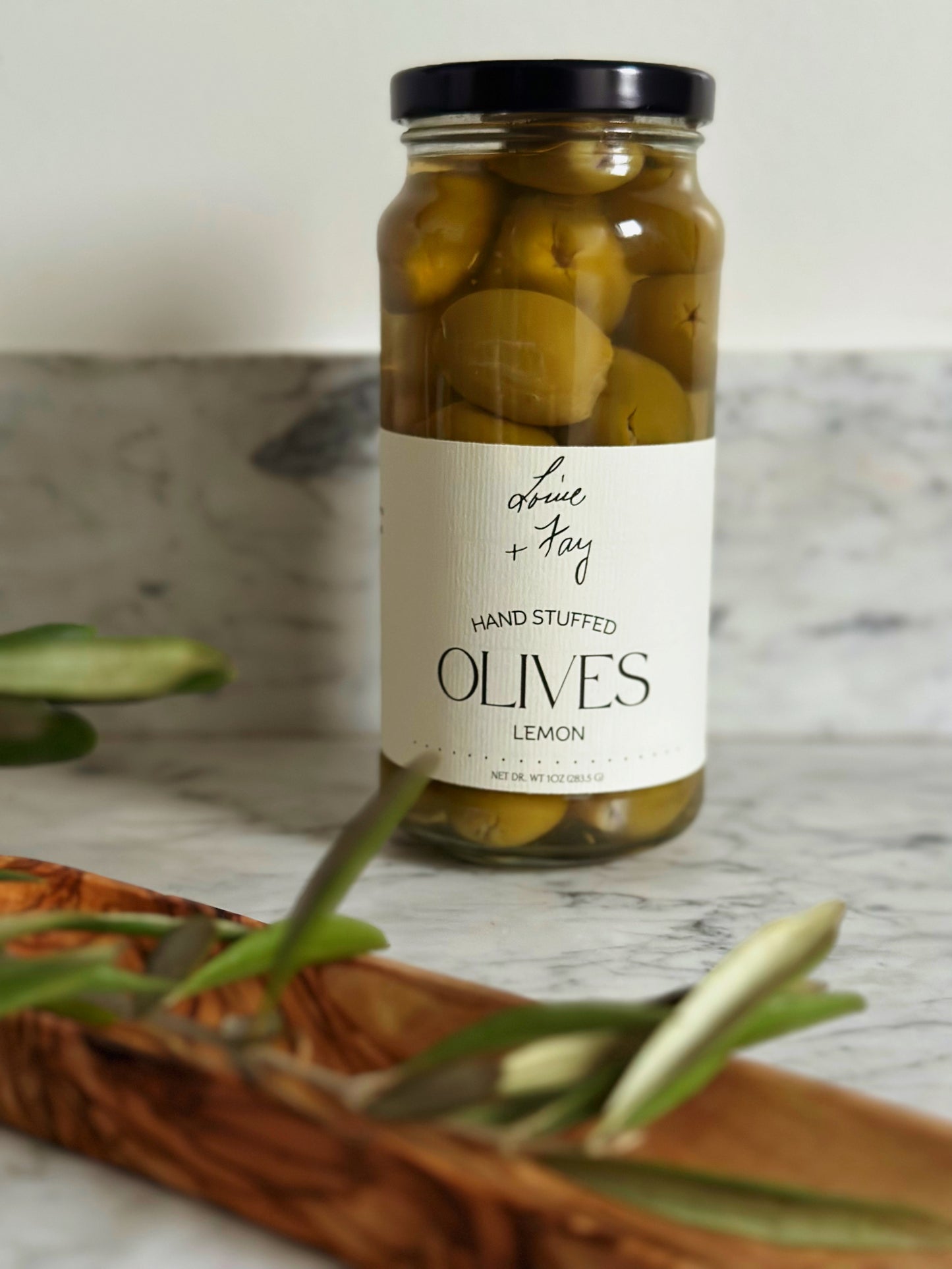 Lemon Stuffed Olives